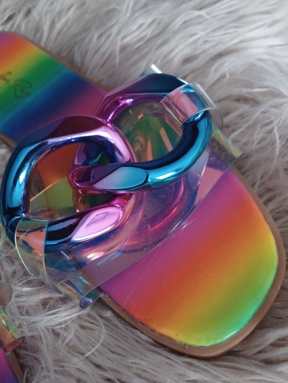 London Rag Colorful Sandals - Picture 3 of 11